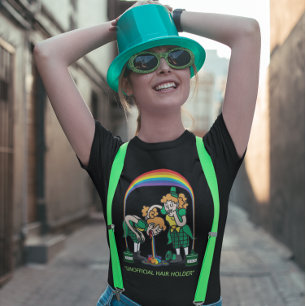 "Inofficiell hårhållare" St. Patrick's Day  T Shirt