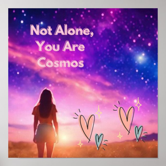 Inom dig Ljuger du Cosmos: Hitta din anslutning Poster (Framsidan)