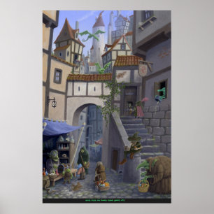 inom en stad poster