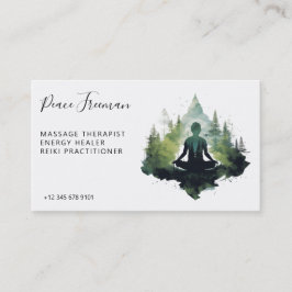Inom tystnaden | Skogsmeditation Visitkort