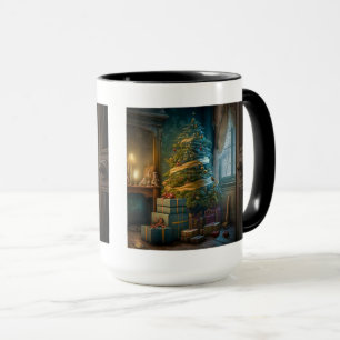 Inomhus Julgran Combo Mugg, 15 oz Mugg