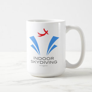 Inomhus Skydiving Kaffemugg