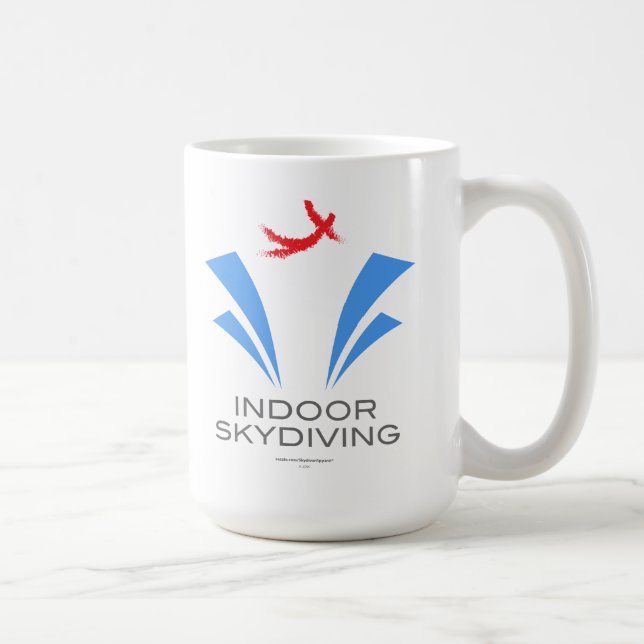 Inomhus Skydiving Kaffemugg (Höger)