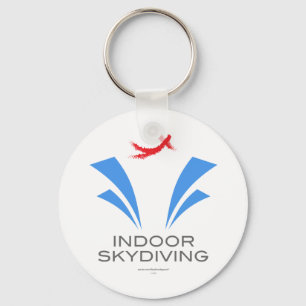 Inomhus Skydiving Nyckelring