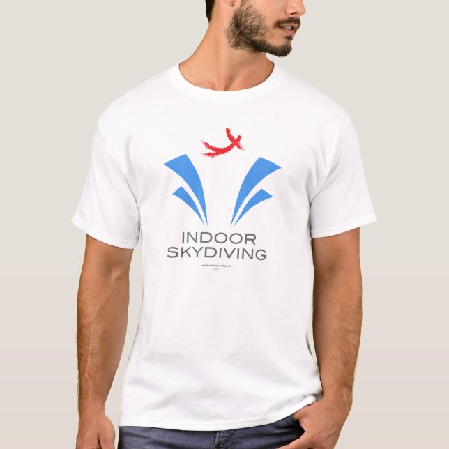 Inomhus Skydiving T-shirt (Framsida)