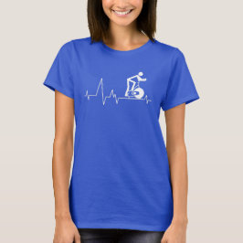 Inomhuscentrifugering Heartslag Cute Birthday T Shirt