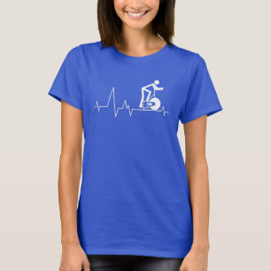Inomhuscentrifugering Heartslag Cute Birthday T Shirt