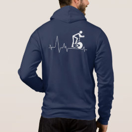 Inomhuscentrifugering Heartslag Personlig Pappa T Shirt