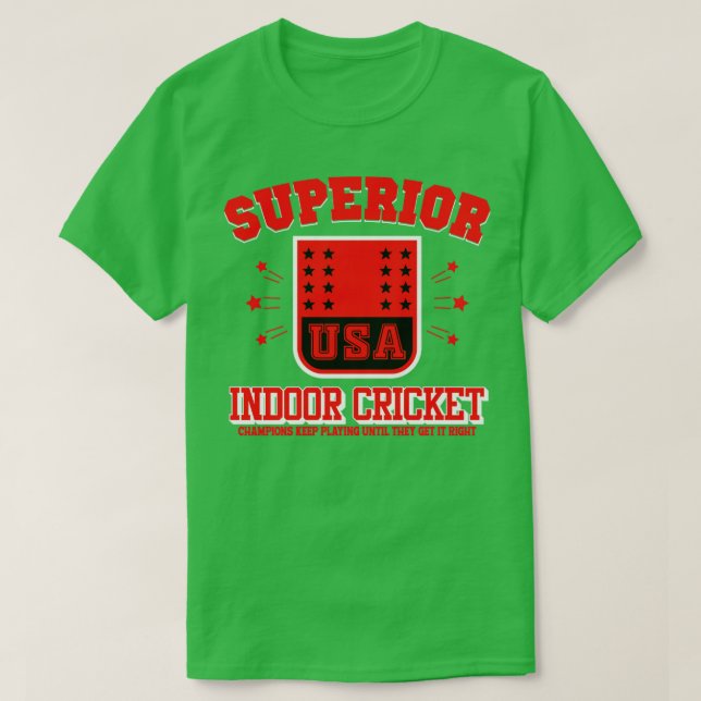 Inomhuscricket T Shirt (Design framsida)