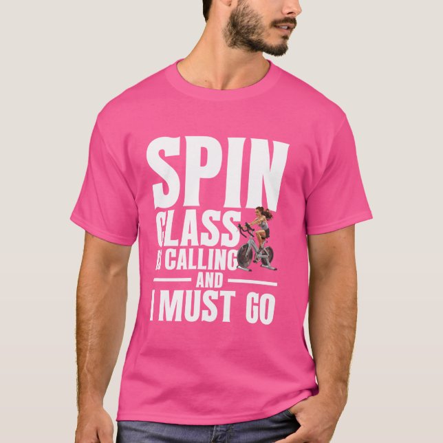 Inomhuscykling Spin Instructor Träning Spinning Sp T Shirt (Framsida)