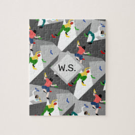 Inomhusstigning i Sten Pussel