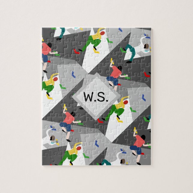 Inomhusstigning i Sten Pussel (Vertikal)