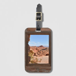 Inomhusvy över branddalen bagagebricka