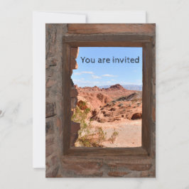 Inomhusvy över branddalen inbjudningar