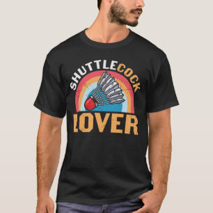 Inon Humor Shuttlecock Älskare T Shirt