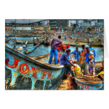 Inpackning av dagen, Tema hamn Ghana