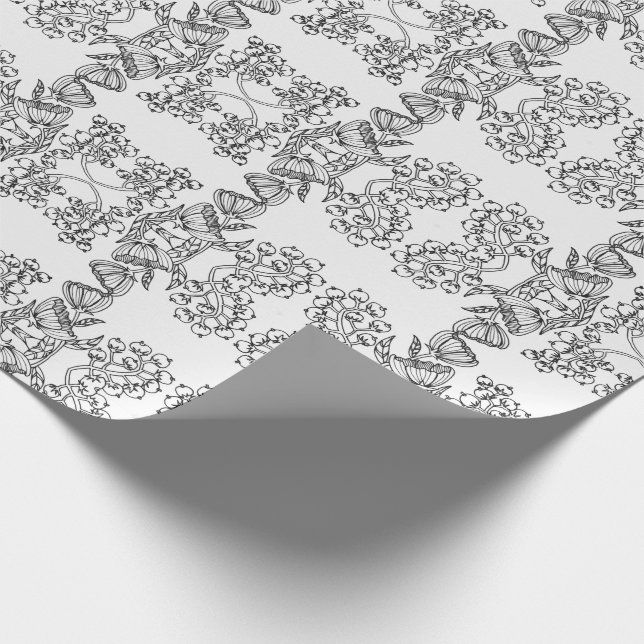 inpackning av papper för välgörenhet presentpapper (Hörn)