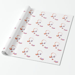 Inpackning av papper presentpapper