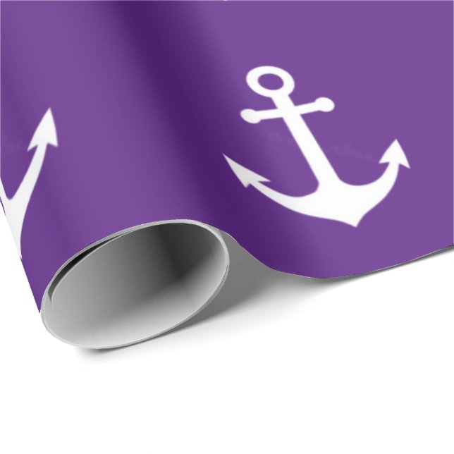 Inpackningspapper ankare presentpapper (Rullad Hörn)