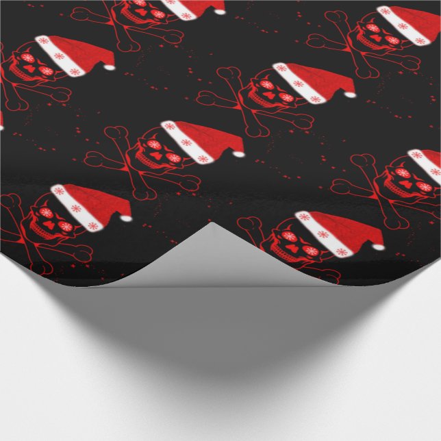 Inpackningspapper/Döskalle Presentpapper (Hörn)