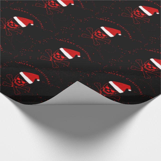 Inpackningspapper/Döskalle Presentpapper (Hörn)