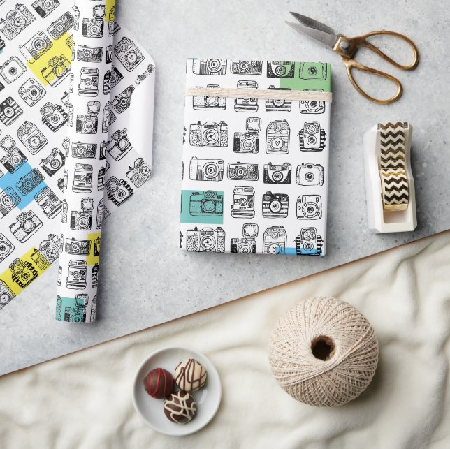 Inpackningspapper - 'Leenden' genom åren Presentpapper (Hantverk)