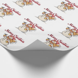 Inpackningspapper/Snöman Presentpapper