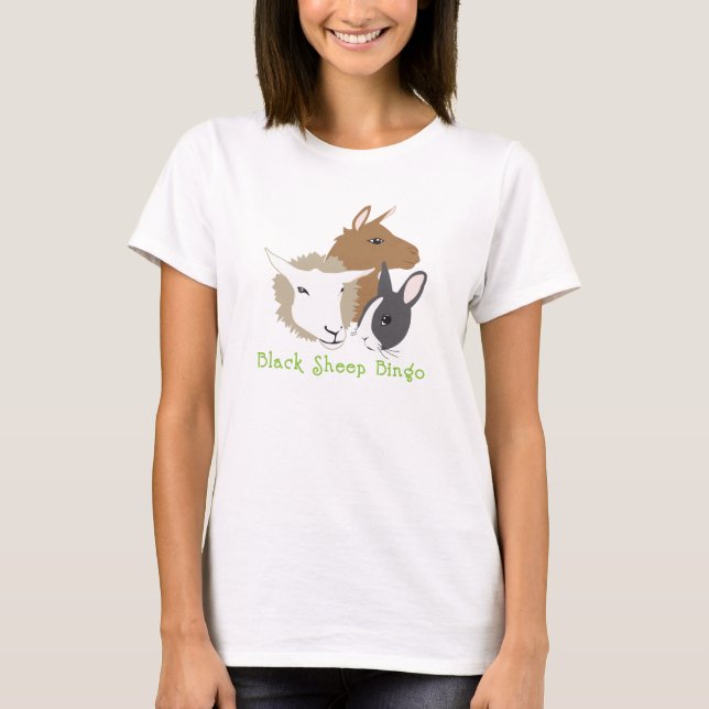 Inpassad skjorta för Bingologotyp T-shirt (Framsida)