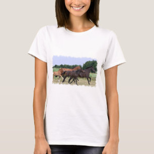 Inpassad skjorta för vildhästdamer t-shirt