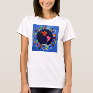 Inpassad T-tröja för barnvärld runt: T Shirt