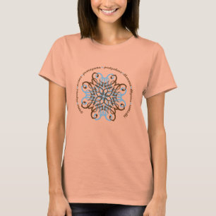 Inpassad T-tröja för Eightfold vägdamsammanbrot Tee
