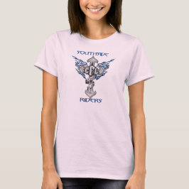 Inpassad utslagsplats för Southside ryttaredamer T-shirt