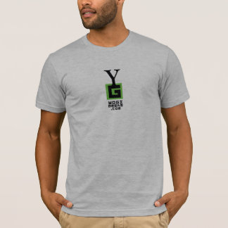 Inpassad utslagsplats för YogiGeeks logotyp T-shirt