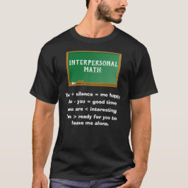 Inpersonellt matris-manar svart t shirt