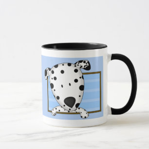 Inramad Dalmatian mugg för tecknad