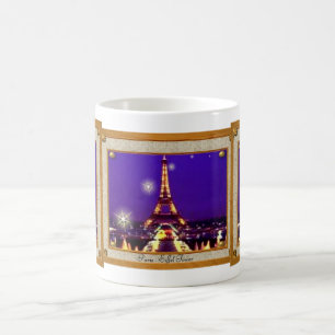 Inramad Eiffel tornmugg Kaffemugg