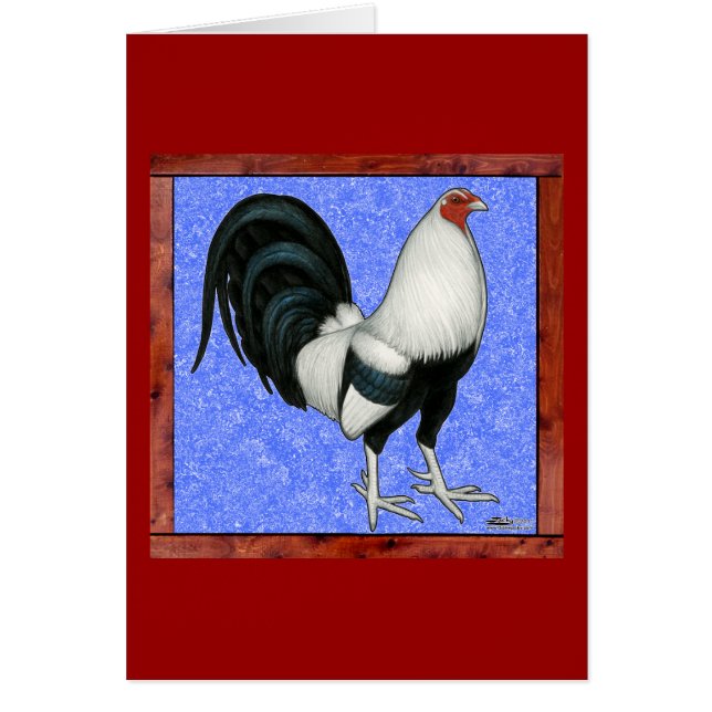 Inramad Gamecock OBS Kort (Framsidan)