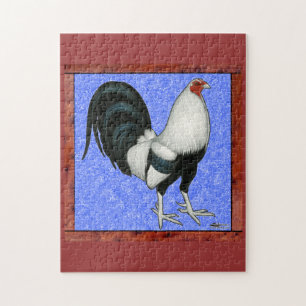 Inramad gamecock pussel