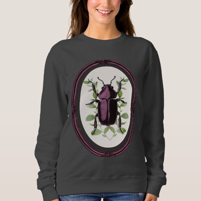 Inramad hjortbille t shirt (Framsida)