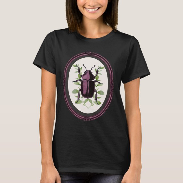 Inramad hjortbille t shirt (Framsida)