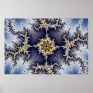Inramat - Fractalaffisch Poster
