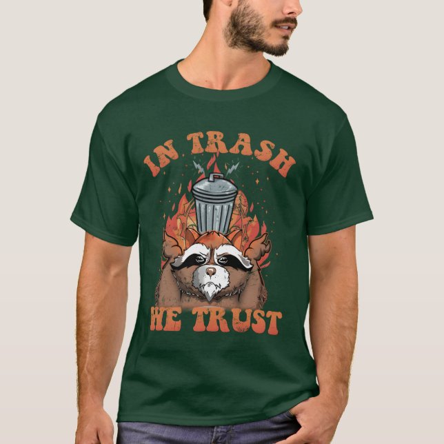 Inrash Werust retro T Shirt (Framsida)