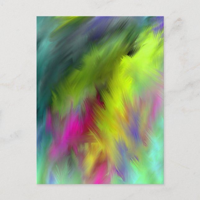 Inre abstrakt 44 vykort (Framsida)