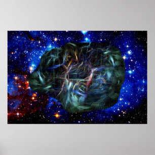 Inre arbeten av universum poster