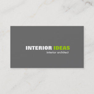 Inre arkitekt - visitkortar visitkort