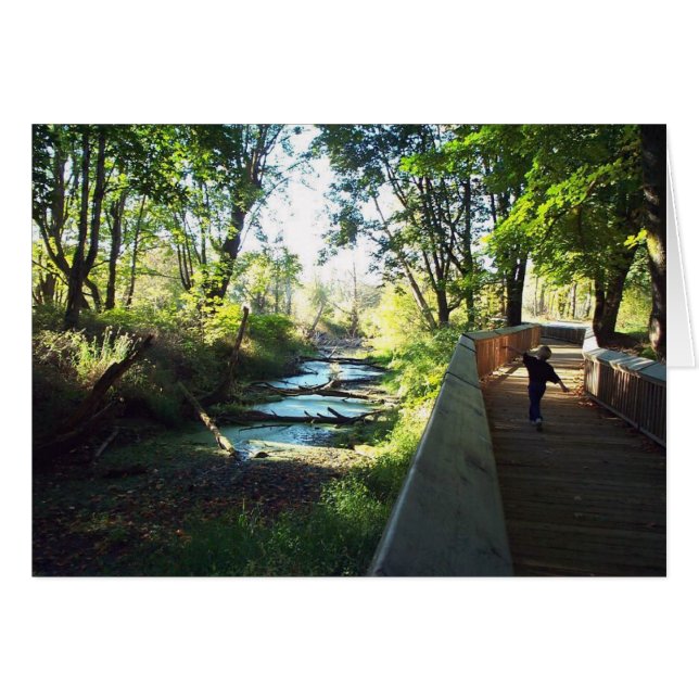 Inre barn hälsningskort (Framsidan Horizontal)