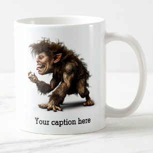 Inre Beasten i tidigt Morgon, oblindad Kaffemugg