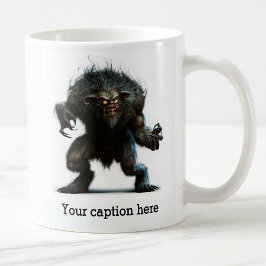 Inre Beasten i tidigt Morgon, oblindad Kaffemugg