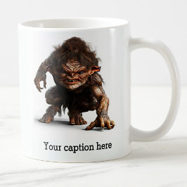 Inre Beasten i tidigt Morgon, oblindad Kaffemugg
