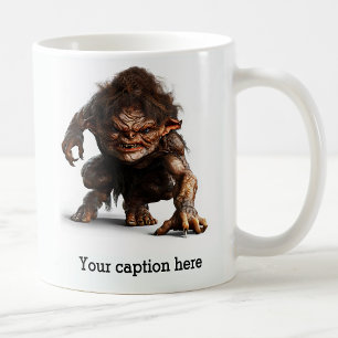 Inre Beasten i tidigt Morgon, oblindad Kaffemugg